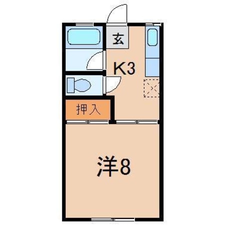 森合コーポラスの物件間取画像